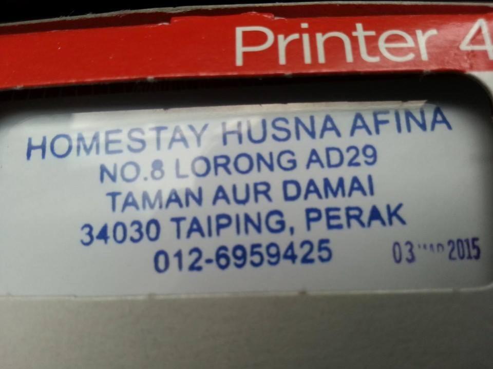 Taiping Homestay Husna Afina エクステリア 写真
